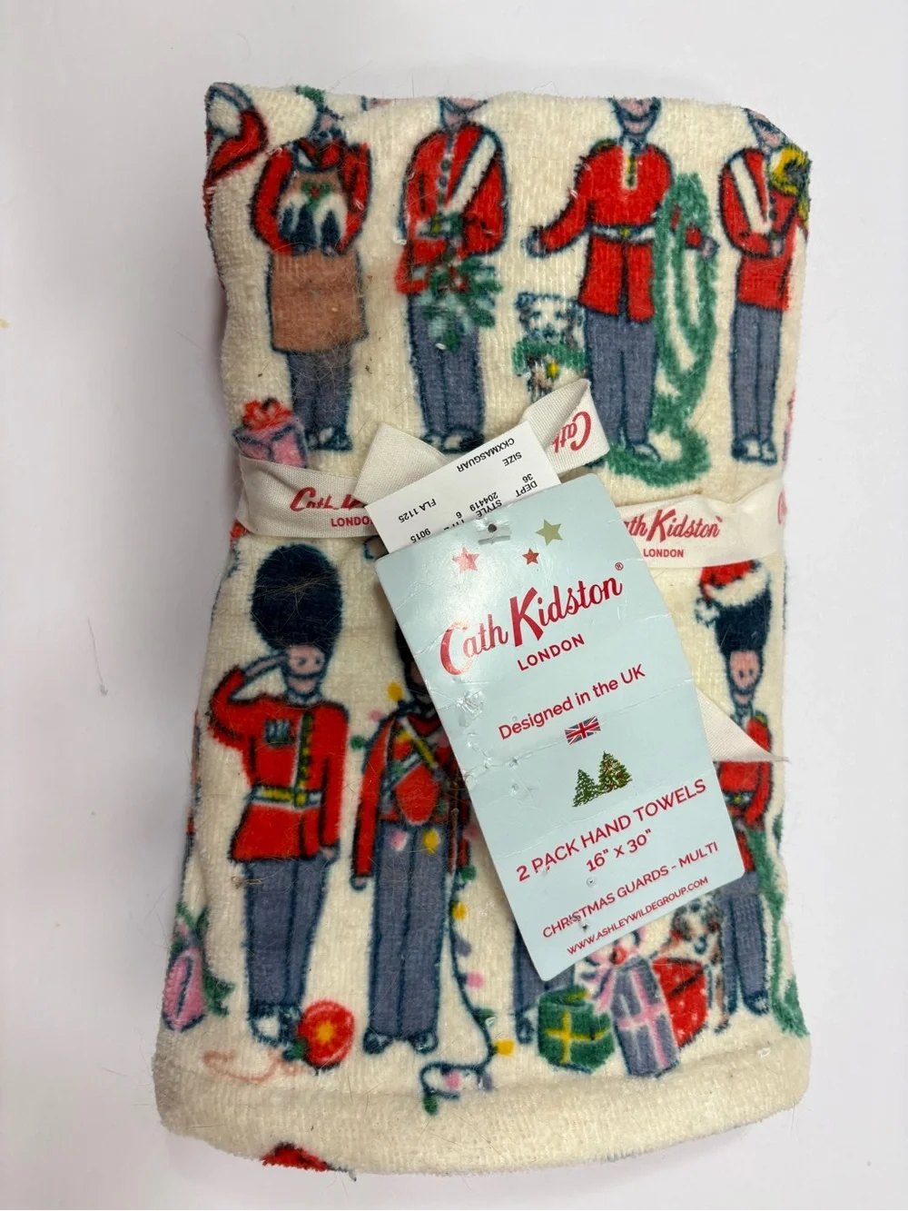 Cath Kidston Christmas Guards Kids' Hand Towel - Multi